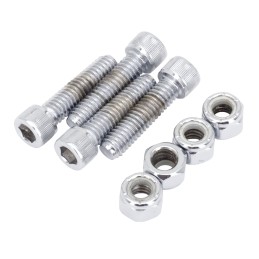 Kit de vis de garde boue avant chromées 710612 Pièces pour Harley-Davidson