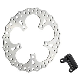 Kit Arlen Ness Big Brake 13" avant gauche pour Touring A300012 Disques de frein avant