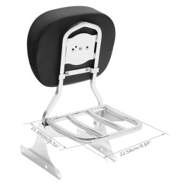 Kit de sissy bar et porte bagage pour Softail 770765 Pièces pour Harley-Davidson