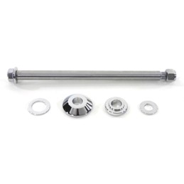 Axe de roue avant complet chromé OEM 41116-97 782643 Pièces pour Harley-Davidson