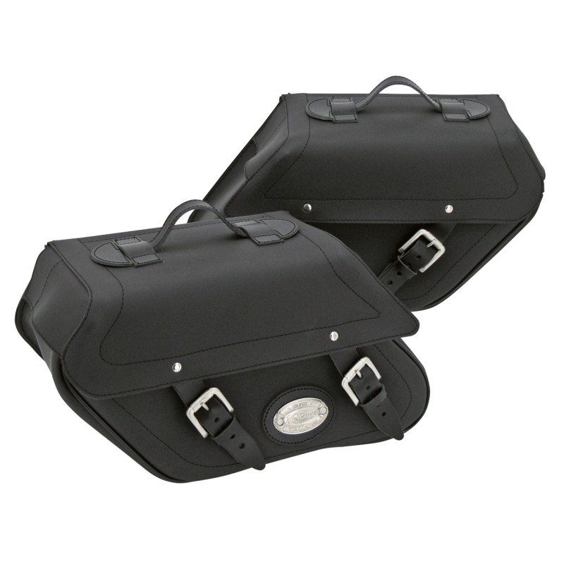 Kit de sacoches K-DRIVE/LONGRIDE "CLICK & LOCK" noires Iparex à détachage rapide 745200 Sacoches pour Sportster