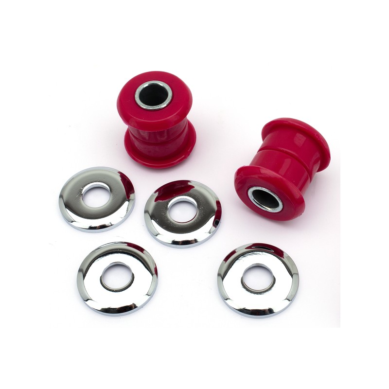 Kit de silent blocs de guidon en Polyuréthane rouge OEM 56153-73 358272 Silent bloc de guidons