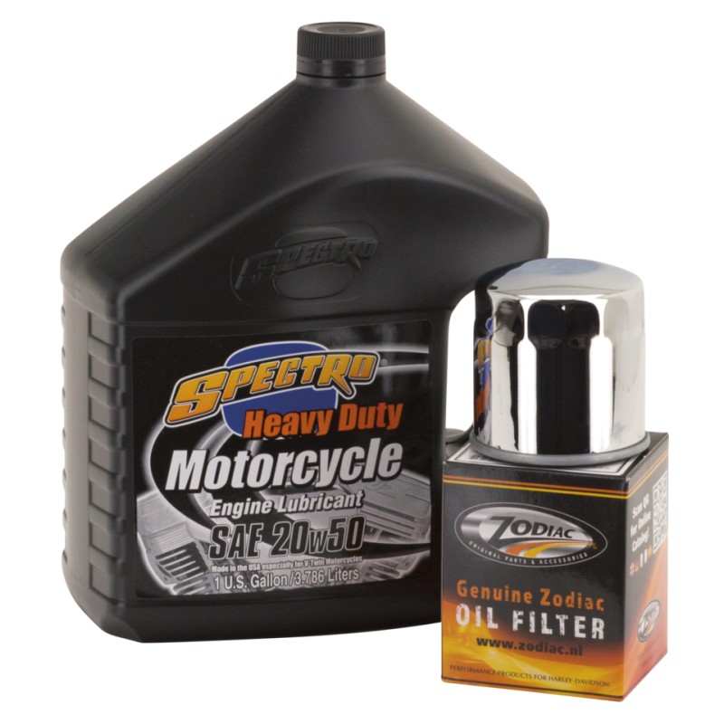 Kit vidange moteur Spectro USA avec filtre chromé Z740652 Kits Vidanges Spectro USA