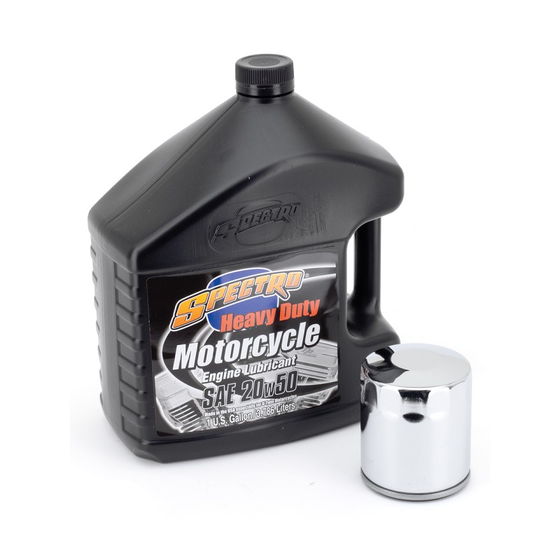 Kit vidange moteur Spectro USA avec filtre chromé Z740650 Kits Vidanges Spectro USA
