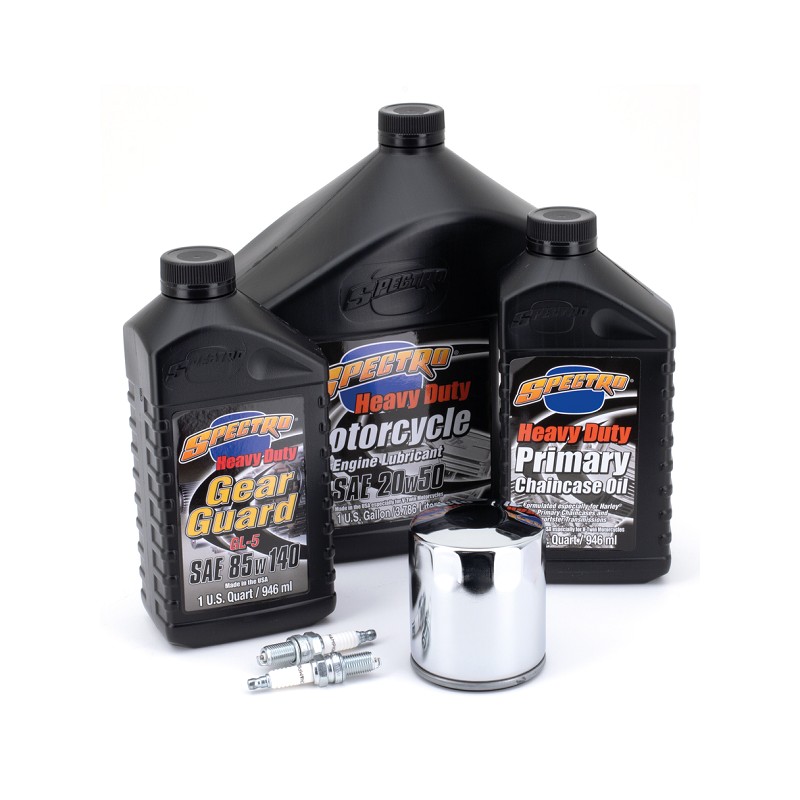 Kit vidange moteur, boite et primaire Spectro USA avec bougies et filtre chromé Z740664 Kits Vidanges Spectro USA