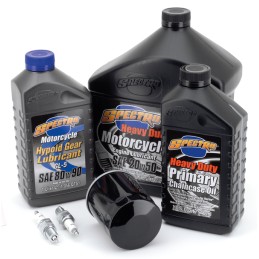 Kit vidange moteur, boite et primaire Spectro USA avec bougies et filtre noir Z740667 Kits Vidanges Spectro USA