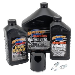 Kit vidange moteur, boite et primaire Spectro USA avec bougies et filtre noir Z740665 Kits Vidanges Spectro USA