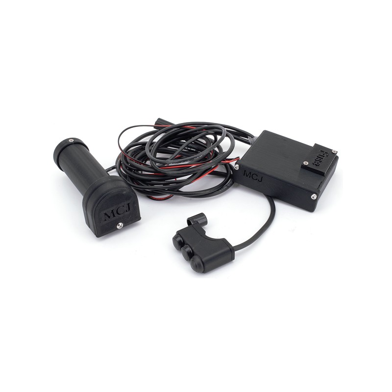 Moteur de réglage MCJ pour Dyna 710746 Echappements MCJ Réglables Homologués