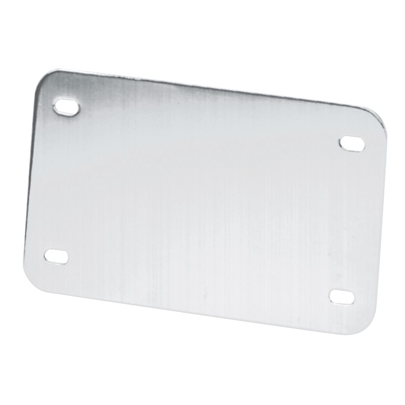 Plaque de base chromée pour plaque d'immatriculation format US 083006 Supports feux arrière et plaque