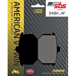 Plaquettes de frein arrière SBS Céramique OEM 44209-82 231272 Plaquettes de frein arrière pour étrier d'origine