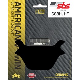Plaquettes de frein arrière SBS Céramique OEM 44209-87 231276 Plaquettes de frein arrière pour étrier d'origine