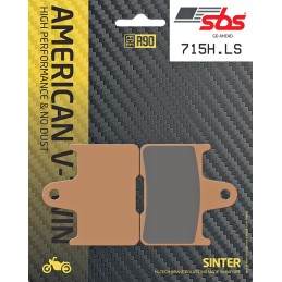 Plaquettes de frein arrière SBS Excel Sinter Street OEM 41300053 236414 Plaquettes de frein arrière pour étrier d'origine