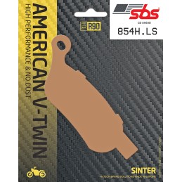 Plaquettes de frein arrière SBS Excel Sinter Street OEM 42298-08 711652 Plaquettes de frein arrière pour étrier d'origine