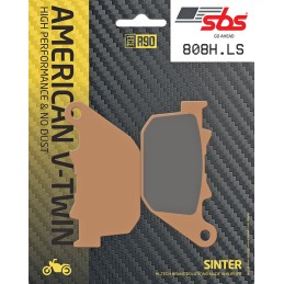 Plaquettes de frein arrière SBS Excel Sinter Street OEM 42836-04 236069 Plaquettes de frein arrière pour étrier d'origine