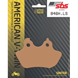 Plaquettes de frein arrière SBS Excel Sinter Street OEM 46721-06 711650 Plaquettes de frein arrière pour étrier d'origine