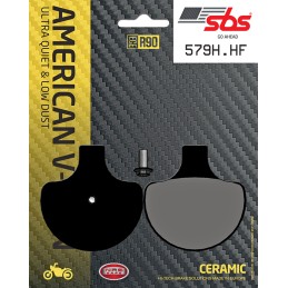 Plaquettes de frein avant SBS céramique OEM 44063-83 231275 Plaquettes de frein avant pour étrier d'origine