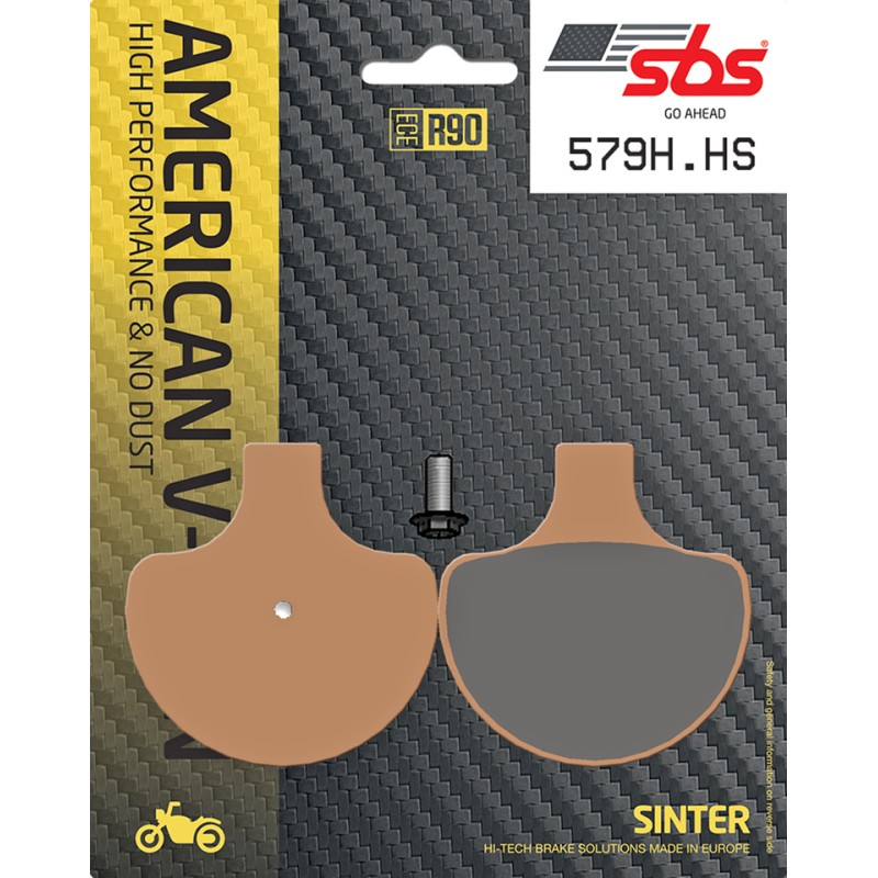 Plaquettes de frein avant SBS Excel Sinter Street OEM 44063-83 236075 Plaquettes de frein avant pour étrier d'origine