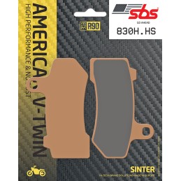 Plaquettes de frein avant SBS Excel Sinter Street OEM 41852-06, 41854-08, 42850-06 231663 Plaquettes de frein avant pour étri...