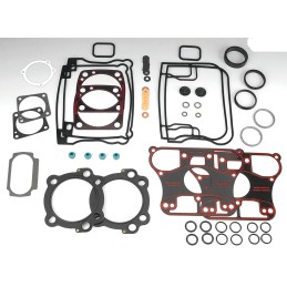 Pochette haut moteur James Gasket avec joints de culasse multi couches et joints d'embase acier OEM 17040-92A 742412 Joints m...