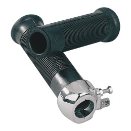 Poignées d'accélérateur "JACKHAMMER" chromé pour guidon 7/8 (22 mm) 351200 Poignées