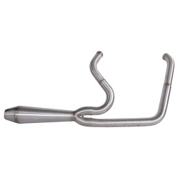 Pot d’échappement Two Brothers Racing 2 en 1 Finition brute 753114 Ligne pour Dyna