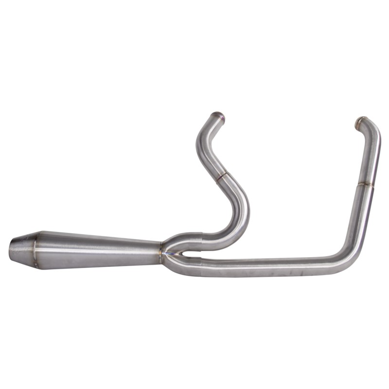 Pot d’échappement Two Brothers Racing 2 en 1 Finition brute 753114 Ligne pour Dyna