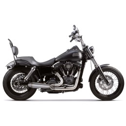 Pot d’échappement Two Brothers Racing 2 en 1 Finition brute 753114 Ligne pour Dyna