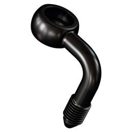 Raccord de frein banjo AN-3 noir 7/16 (11 mm) coudé à 90° 741753 Raccords de frein