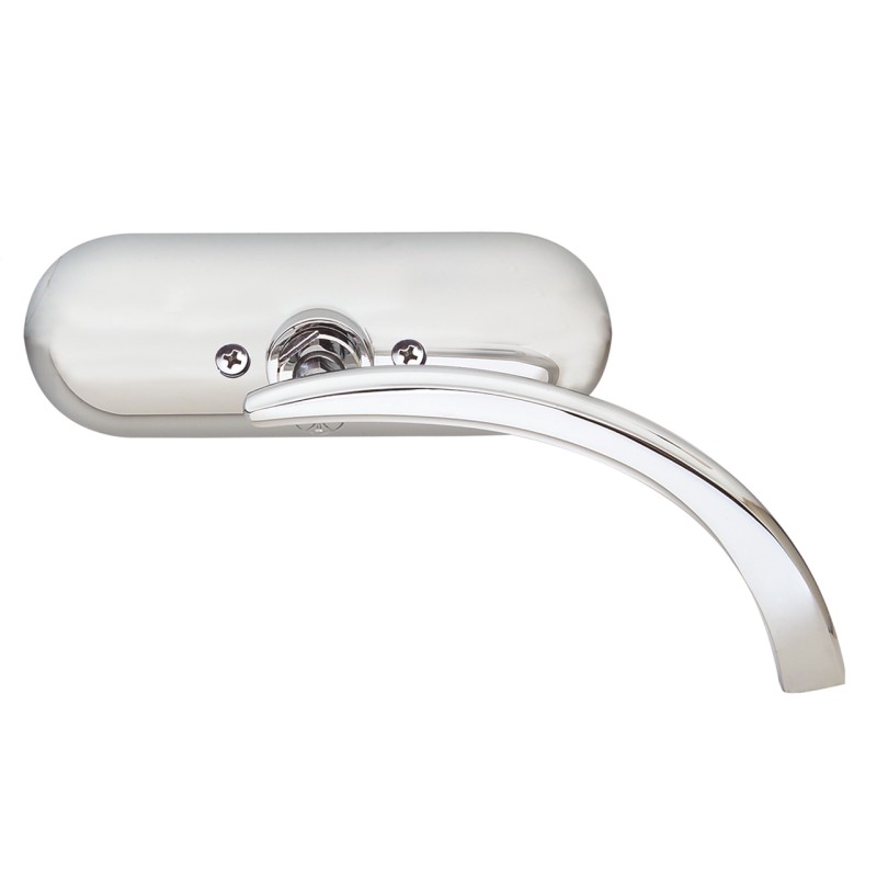 Rétroviseur Arlen Ness Mini Oval chromé côté droit pour Harley-Davidson A13407 Rétroviseurs Arlen Ness