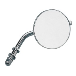 Rétroviseur rond Custom de 3" (7.5cm) de diamètre pour Harley-Davidson 270147 Rétroviseurs