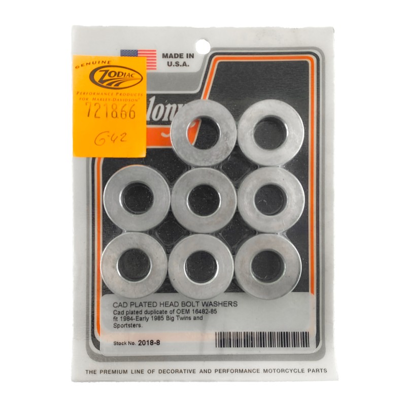Rondelles de visserie de culasse cadmiées OEM 16482-85 721866 Culasses