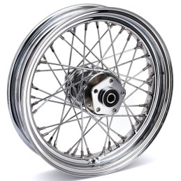 Roue arrière chromée de 16" x 3.0 OEM 40975-86C 237973 Roues complètes à rayons