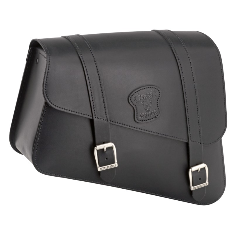 Sacoche de cadre Texas Leather large 757037 Sacoches pour Sportster