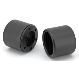 Sorties pour pots MCJ réglables homologués Royal 80 longues à coupe droite noires 747198 Sorties MCJ