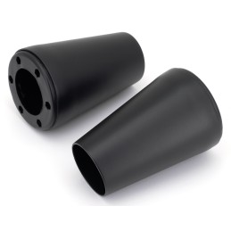 Sorties pour pots MCJ réglables homologués Royal 80 tapered noires 749935 Sorties MCJ
