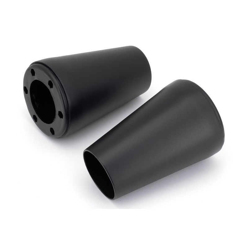 Sorties pour pots MCJ réglables homologués Royal 80 tapered noires 749935 Sorties MCJ
