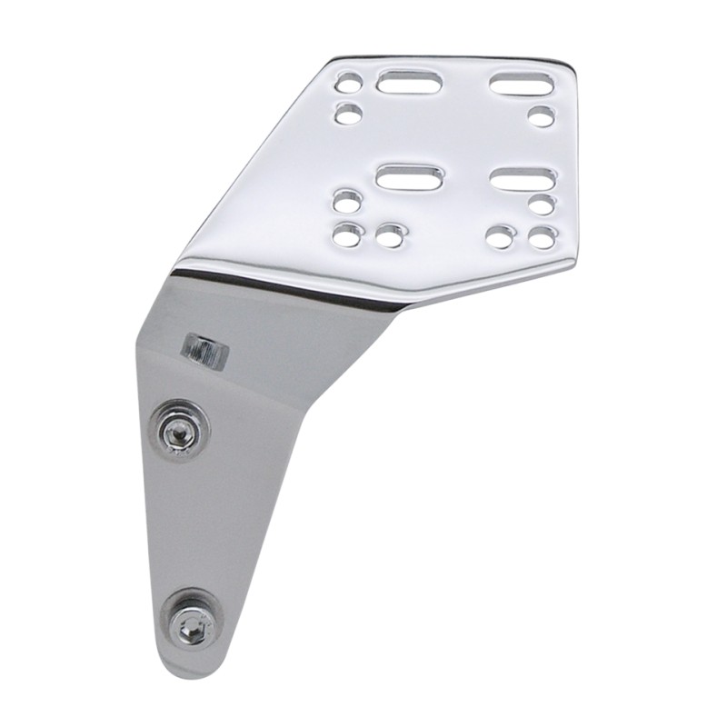 Support chromé pour téléphone, GPS, fixé au guidon 163057 Guidons