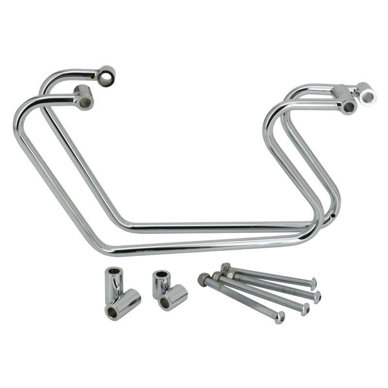 Supports de sacoches Fehling chromés 731957 Supports de sacoches