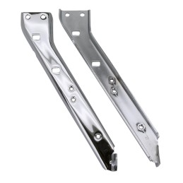 Supports de sacoches renforcés chromés OEM 90718-79C 90120-79C 302123 Supports de sacoches