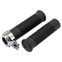 Tirage de gaz "JACKHAMMER" chromée pour guidon de 1" (25.4mm) 052020 Poignées