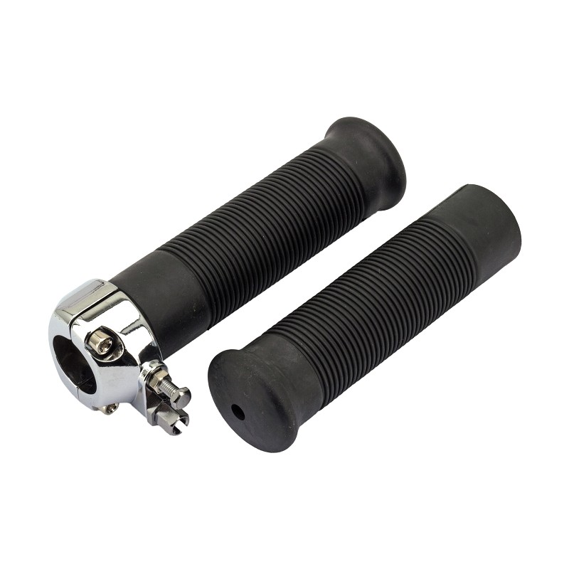Tirage de gaz "JACKHAMMER" chromée pour guidon de 1" (25.4mm) 052020 Poignées