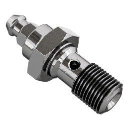 Vis banjo Goodridge avec purgeur 3/8-24 Inox 237584 Raccords de frein