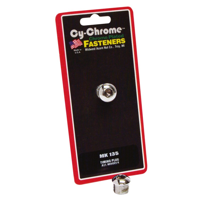 Vis de regard d'avance à l'allumage tête bouton chromée OEM 720 233181 Carters Moteur