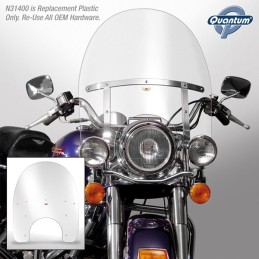 Vitre de pare-brise de remplacement OEM 58193-94 710940 Pare brise pour Road King