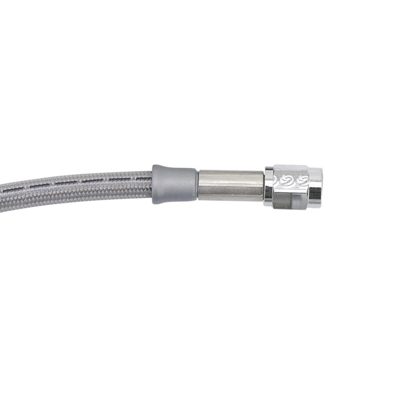Durite de frein Goodridge tressée aviation inox gainé 23" (58 cm) 711489 Durites de frein Goodridge tressées aviation inox gainé