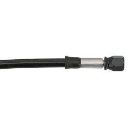 Durite de frein Goodridge tressée aviation noire 15" (38 cm) 761485 Durites de frein Goodridge tressées aviation noir ébène
