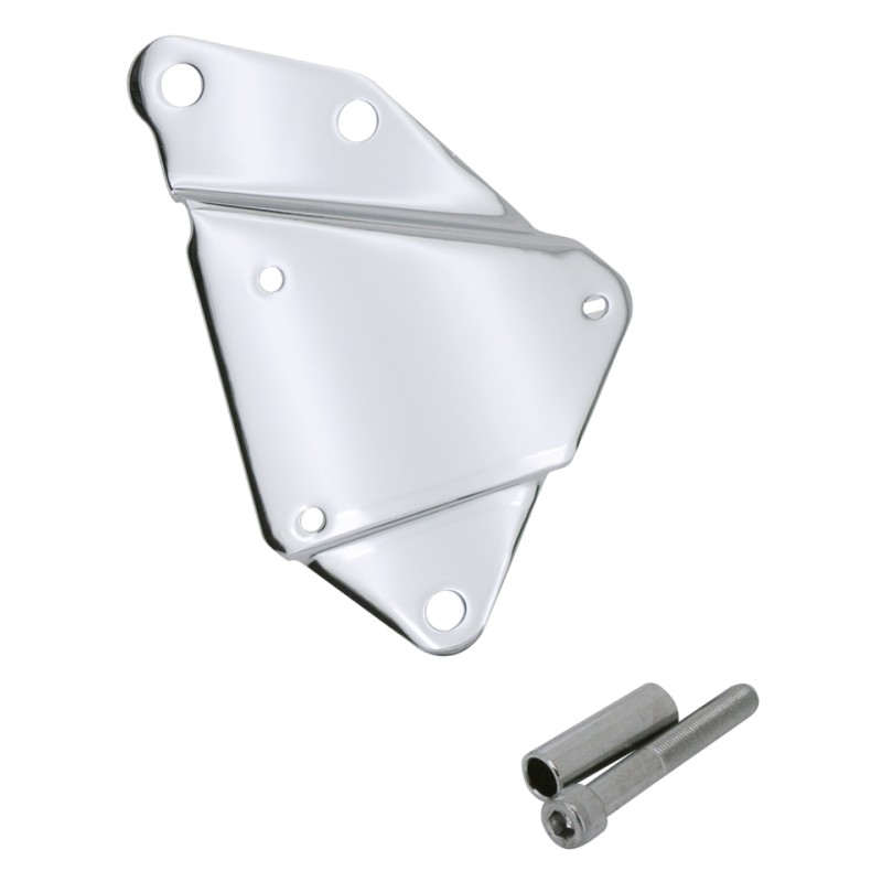 Support avec visserie pour boite à outils côté gauche pour Harley-Davidson Evolution Softail 013122 Boites à outils