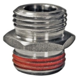 Adaptateur de filtre a huile chrome custom 234509 Filtres a  Huile
