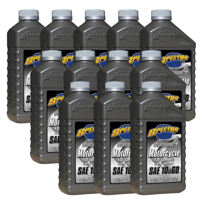 Huile sae 10w60 100% synthese spectro platinum 4 745074 Huile Spectro USA