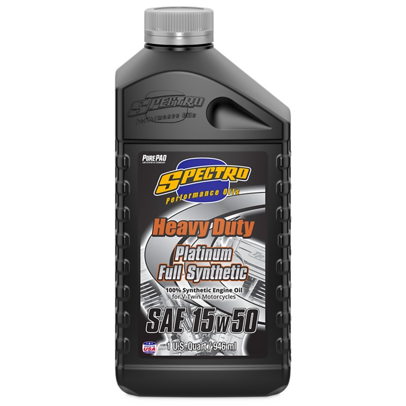 Spectro heavy duty platinum full synthetic sae 15w50 745096 Huile Spectro USA